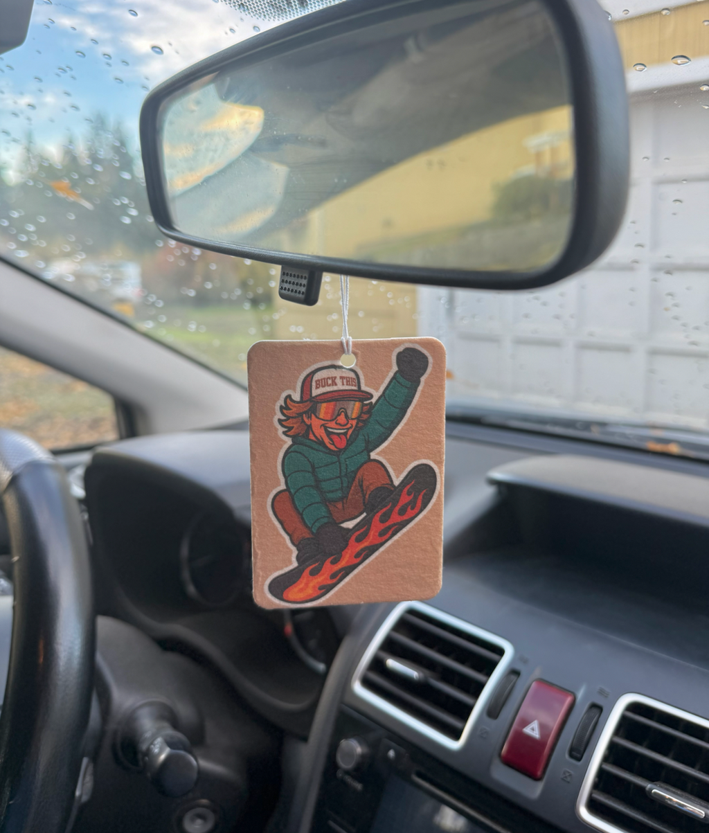SNOWBOARD CHAZ - Air Freshener