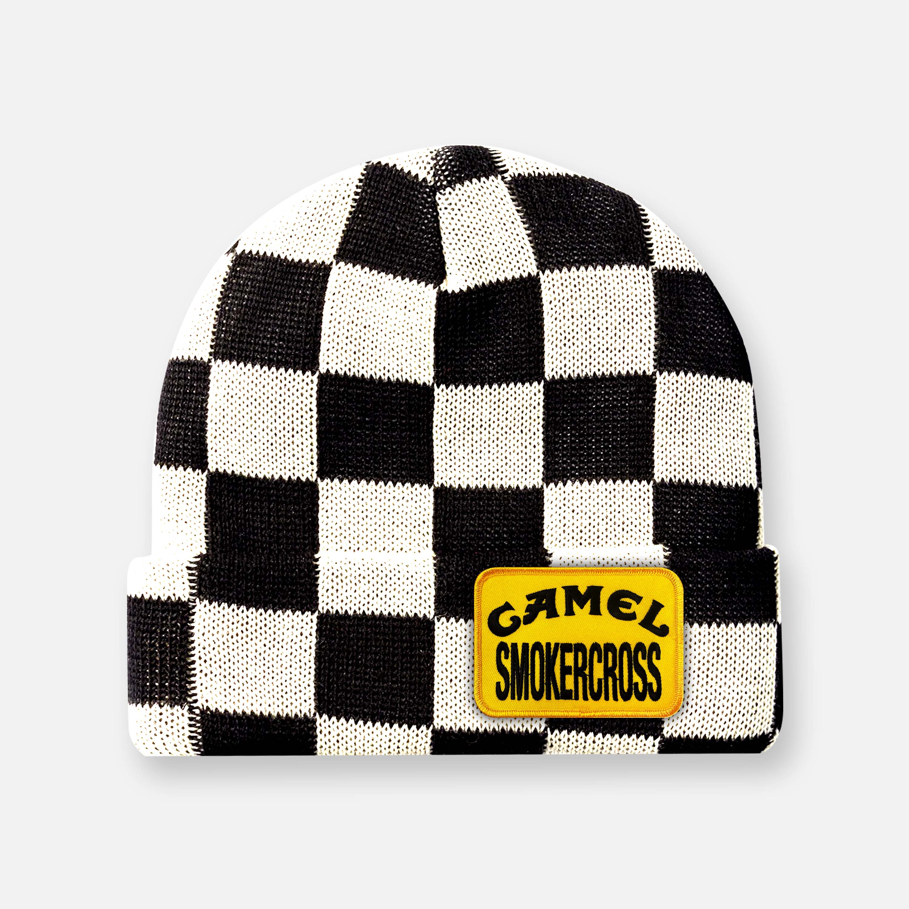 CHECKERED BEANIE
