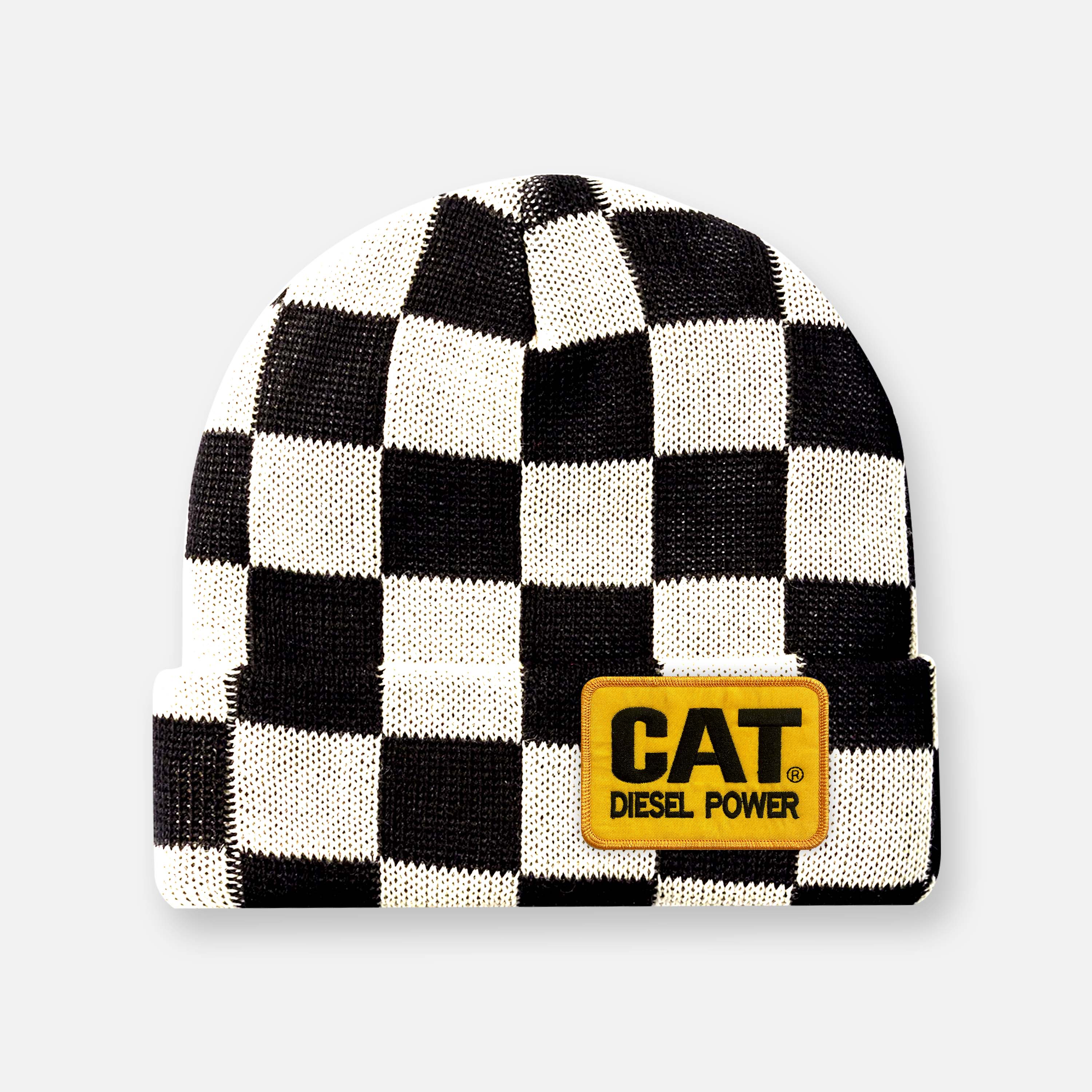 CHECKERED BEANIE