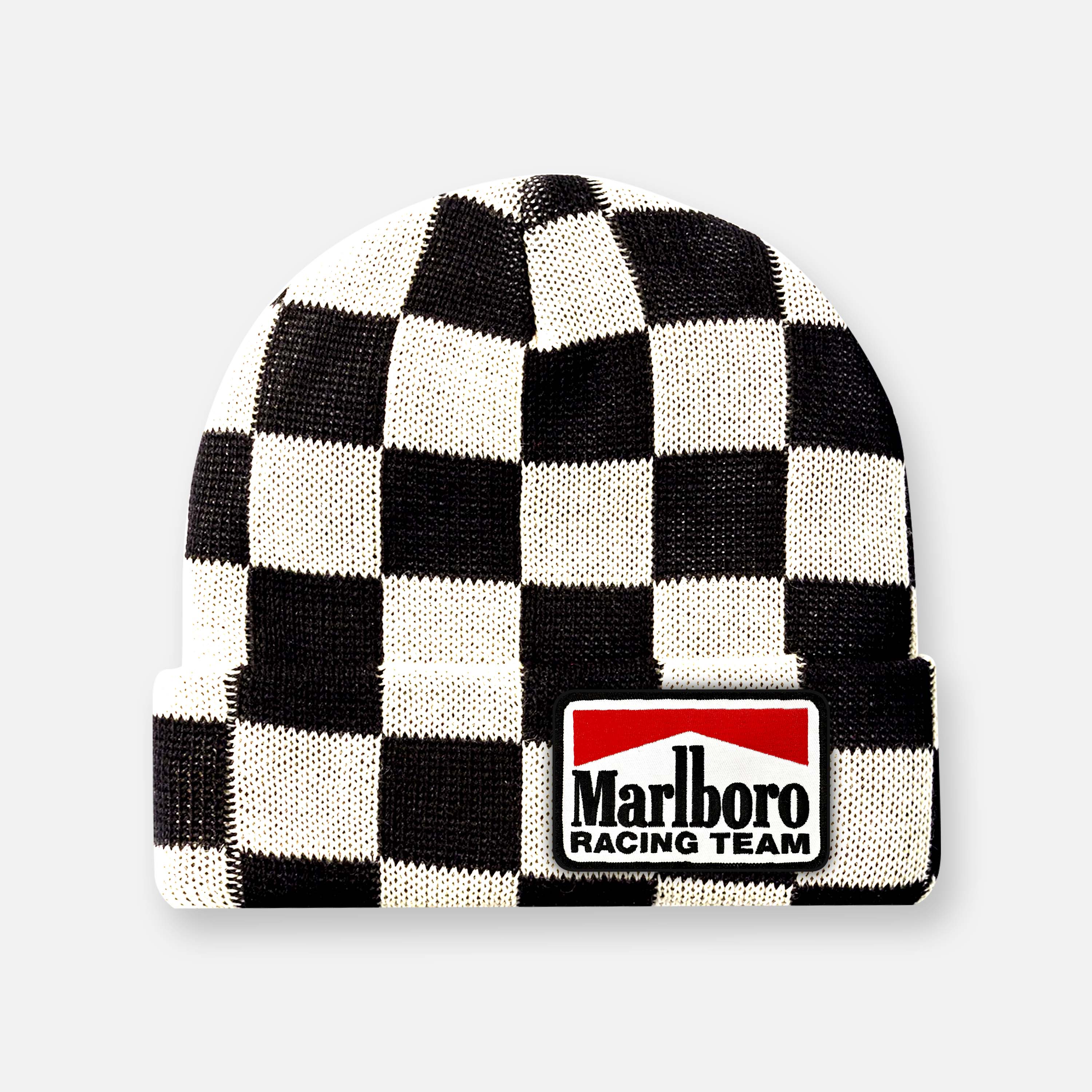 CHECKERED BEANIE