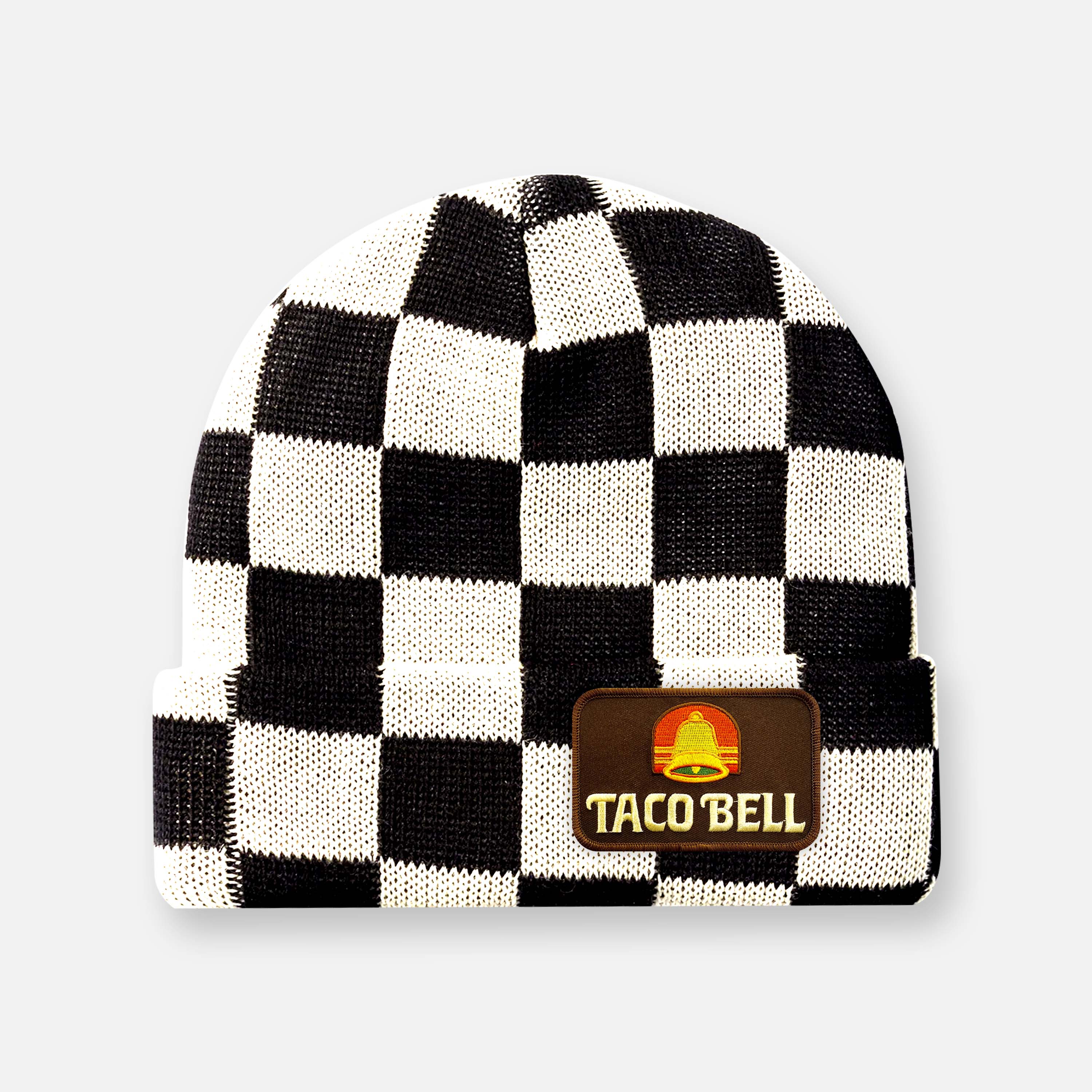 CHECKERED BEANIE